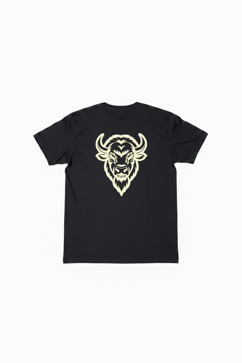 Buffalo Front Back T Shirt